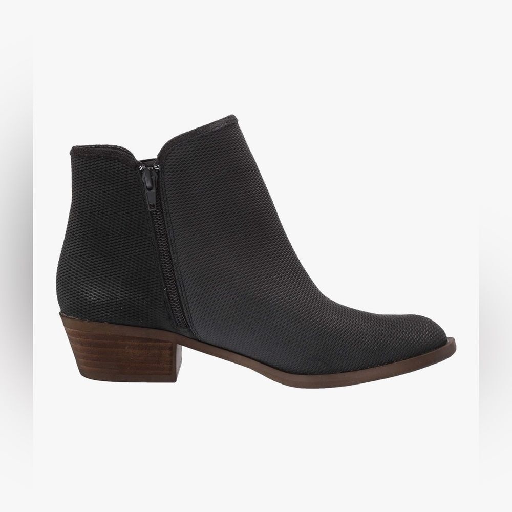 Kensie Gray Ankle Bootie Boots Fabric Sz 8.5